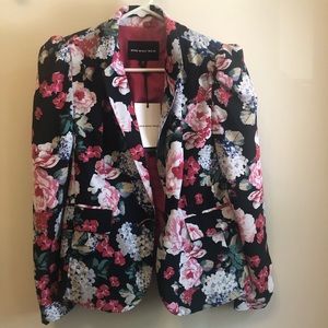 Who what wear floral blazer with tags